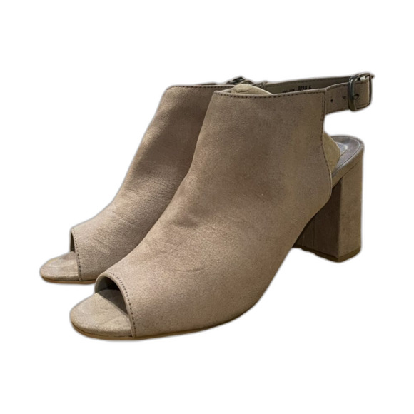 Sz8 CL by Laundry peep-toe sandals - Picture 1 of 4